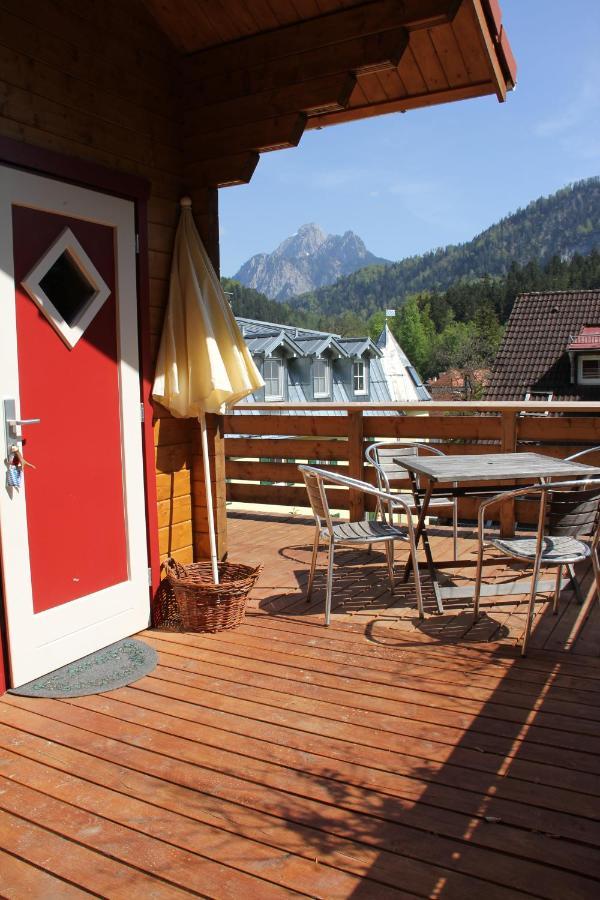 Füssen Blockhaus Saeuling - Haus Elise Apartments מראה חיצוני תמונה